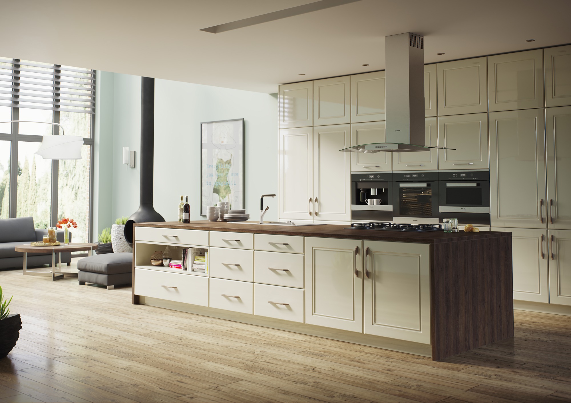 Ascot - High Gloss Mussel