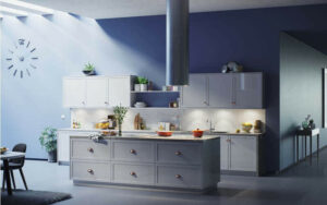 Balmoral - High Gloss Grey - Kitchen Facelift Gallery