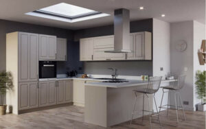 Benwick - Super Matt Taupe Grey - Kitchen Facelift Gallery