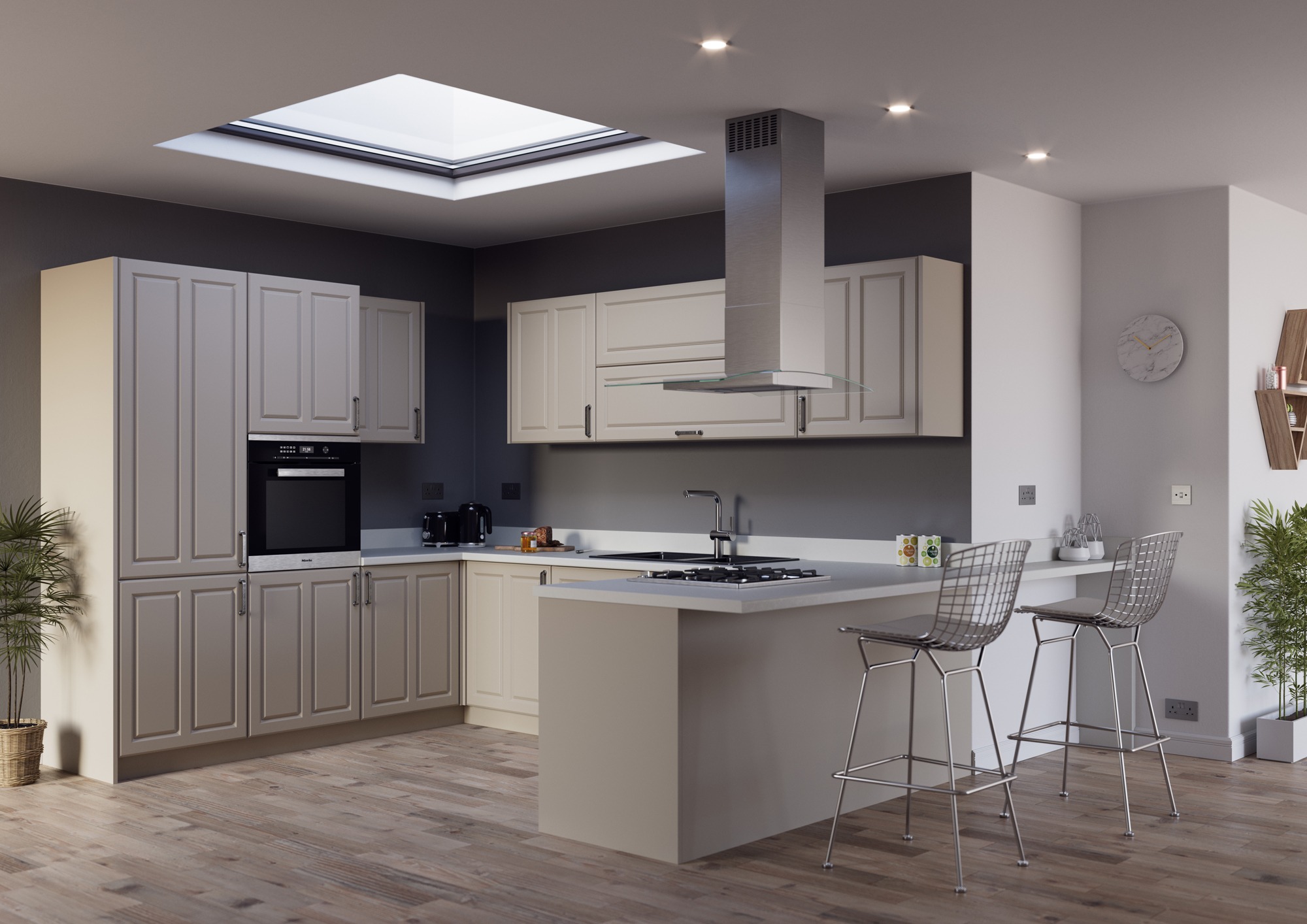 Benwick - Super Matt Taupe Grey