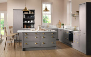 Camden - Painted Oak Dust Grey - Kitchen Facelift Gallery