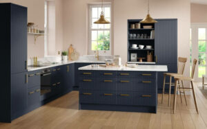Cordoba - Super Matt Indigo Blue - Kitchen Facelift Gallery