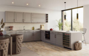 Halstead - Super Matt Stone Grey - Kitchen Facelift Gallery