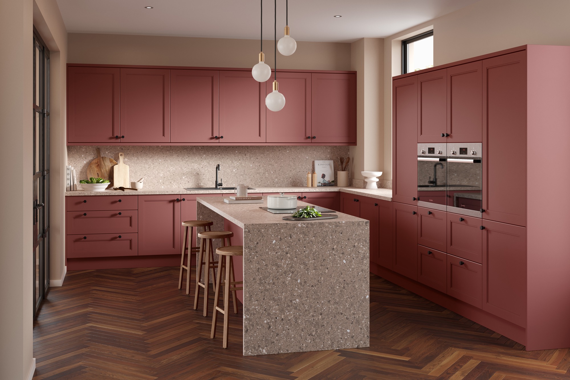 Kelby - Super Matt Rusty Red