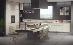 Kendal - Super Matt Mussel 01 - Kitchen Facelift Gallery