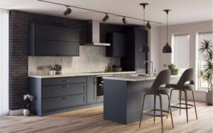 Mercia - Super Matt Indigo Blue - v2 - Kitchen Facelift Gallery