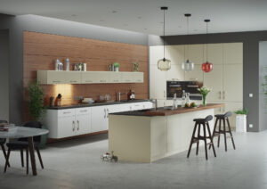 Mersey - Super Matt Mussel & Super Matt Frost White