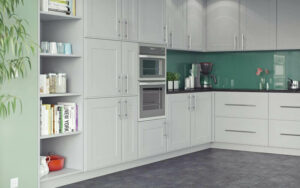 New England - Super Matt Light Grey 02 - Kitchen Facelift Gallery