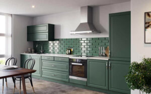 New Fenland - Super Matt Highland Green - Kitchen Facelift Gallery