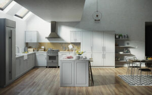 Nova - Super Matt Light Grey - Kitchen Facelift Gallery
