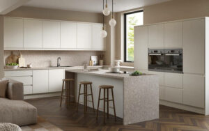 Palermo - Super Matt Angora Grey - Kitchen Facelift Gallery