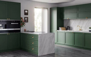 Treviso - Super Matt Highland Green - Kitchen Facelift Gallery