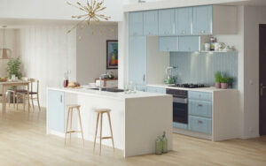 Twinline - High Gloss Blue Sparkle 01 - Kitchen Facelift Gallery