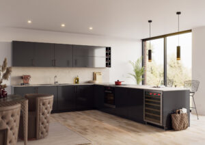 Vienna - High Gloss Anthracite