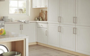 Willingdale - High Gloss Cream & Montana Oak 02 - Kitchen Facelift Gallery